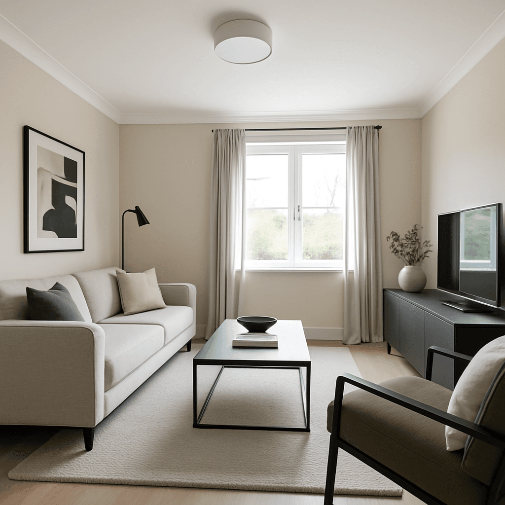 Premium paint colors visualized in Albuquerque bedroom