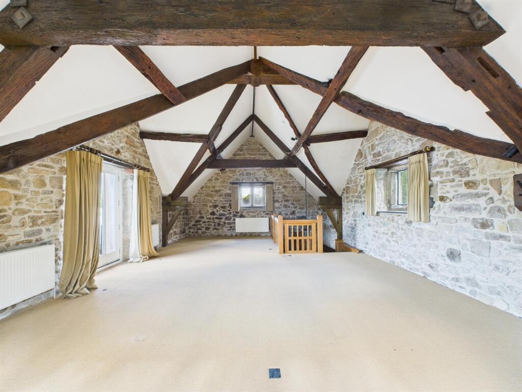 Empty bedroom before staging